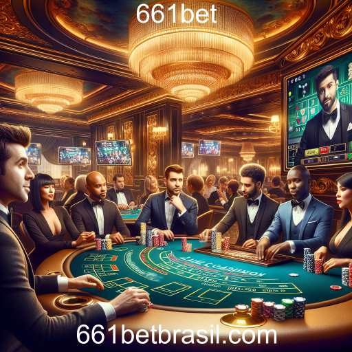 A Emoção do Cassino Ao Vivo na 661bet
